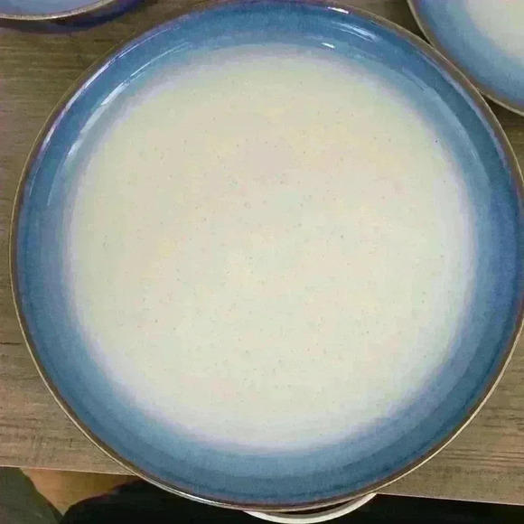 Denby Blue Haze Plate Setting  includes bowl, dinner plate and dessert plate - Picture 3 of 7
